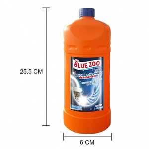 Déboucheur de canalisations Blue Zoo 1000 ml, nettoyant liquide pour cuisine et salle de bain - Product Image 1