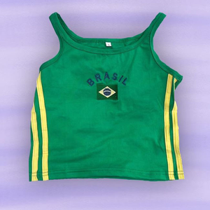 Completo Set Lounge da <span class=keywords><strong>Donna</strong></span> Y2K: Top Canotta a Righe Patchwork e Minigonna - Nuovi Arrivi Estate 2026 - Product Image 2