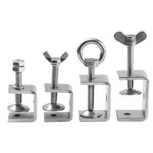 Có thể điề<span class=keywords><strong>u</strong></span> chỉnh 304 thép không gỉ C kênh strut chùm kẹp <span class=keywords><strong>U</strong></span> <span class=keywords><strong>Clip</strong></span> dầm Metric Hệ thống đo lường - Product Image 5