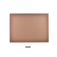 Coussin de bureau multifonctionnel à Fixation complète, 1 pièce, à lèvre, protecteur scintillant, en cuir PU