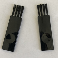 Brosse à poils en nylon noire de petite taille avec manche en plastique PP - Outil de nettoyage en gros directement de l'usine