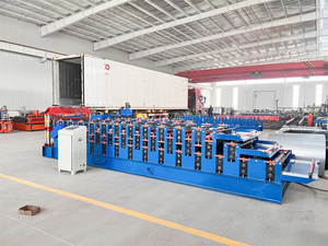 Automatic Triple Layer Metal Roofing <b>Sheet</b> Roll Forming Machine with Motor and PLC Control 220v/380v - Product Image 4