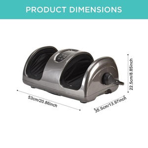 Dispositivo de Masaje de Pies Shiatsu Deluxe con Acupresión, Electromagnético y Calor - Product Image 5
