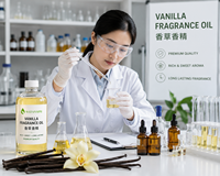 Aceite Aromático de Vainilla Premium para Velas, Jabones, Perfumes y Difusores, Aroma Dulce y Duradero, Suministro al por Mayor