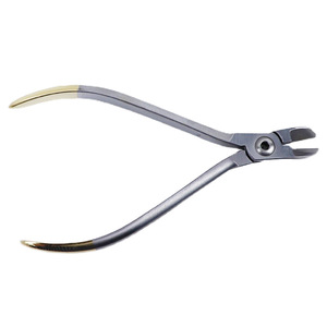 Pince à couper les fils orthodontiques en acier inoxydable avec poignée ergonomique pour la chirurgie dentaire - Product Image 5