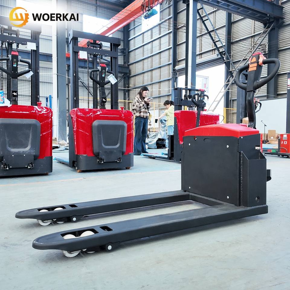Sample Pallet CE Heavy Duty 3000kg Electric Pallet Truck 48V Lithium/Lead Acid Option ...