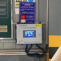 Detector de Chispas para Ductos de Fábricas de Madera con Sistema Integrado de Supresión de Incendios y Protección Contra Explosiones de Polvo