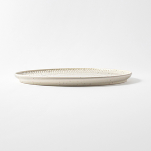 Plat principal de restaurant Vaisselle Assiette en céramique Salle à manger fine Utilisation Tacheté Design Porcelaine Plats Vaisselle Entrées Assiette plate - Product Image 6