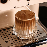 Tasse à café au lait en verre créative tasse à boisson résistante à la chaleur verrerie transparente whisky bière fruits tasse à eau à bulles