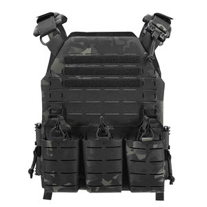 Chaleco Tactico Tactical Gear Equipment Vest Molle Camouflage Laser Cut Quick Release Plate <b>Carrier</b> - Product Image 3