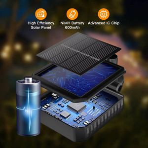 屋外防水IP66ホタルLEDガーデンライト高フレキシブルソーラー揺れるライトバッテリー電源付き - Product Image 4