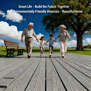 Planches en plastique HDPE gaufrées antidérapantes, terrasse en plastique, terrasse extérieure pour l'utilisation de meubles d'extérieur - Product Image 3