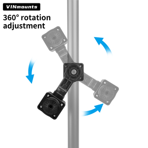 VINmounts Live Sonar Mount Compatible with LVS34 Multi Mode Real Time Fish Finder <b>Bracket</b> 360 Rotatable Kayak Boat Ice Fishing - Product Image 4