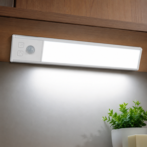 Motion Sensor Cabinet Light LED Night <b>Lamp</b> Magnetic Installation 3 Color Temperatures <b>USB</b> Rechargeable for Kitchen Wardrobe - Product Image 1