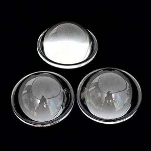 Lentes asféricas esféricas de luz óptica de gran diámetro de vidrio de sílice fundido UV óptico personalizado - Product Image 3