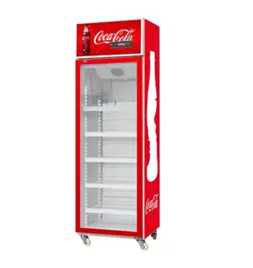 Contenitore all'ingrosso frigoriferi porta vetro Pepsi bevanda refrigeratore Display commerciale Freezer apparecchiature di refrigerazione