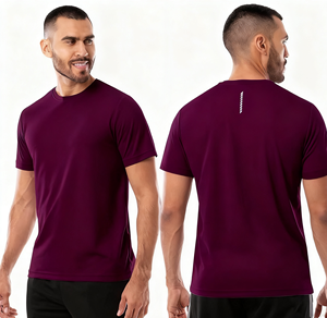 Oem Muscle Running Athletic Fitness Crew Neck Camisetas Loose Fit Gym Athletic Camisetas Deportes Transpirable Cool Workout Shirts - Product Image 2