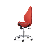 Chaise de bureau ergonomique de bonne qualité en forme de selle à dossier haut pour ordinateur et personnel HY6001