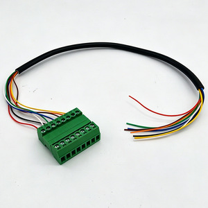 Saf Bakır 4mm/6mm/8mm Açık U-şekilli Çatal Fiş Çift Uçlu Y-şekilli Fiş test kablosu 10A/20A Güç Kablosu 3.81/5.08/6.3 Terminal - Product Image 5