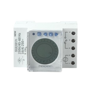 Temporizador SUL181H 230V 45-60Hz 16(4) 250~ R150h con Enchufe para Control Eléctrico - Product Image 4