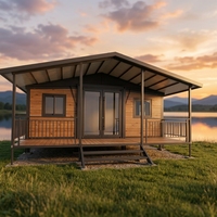 Maisons conteneurs en acier extensibles de luxe de 20 pieds, design moderne, norme européenne, villa/appartement préfabriqué mobile, 2/3 chambres