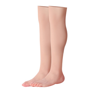 Cubrepiernas de silicona realista para disimular cicatrices por encima de la rodilla, ideal para después de cirugía, fiestas de Halloween, travestis y bailes de máscaras. - Product Image 2