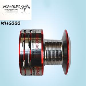 MH5000 MH6000 Trolling suministros de equipo de pesca carrete giratorio carrete de Metal Gap-Free <span class=keywords><strong>Rock</strong></span> Sea caña de pescar hecha de aluminio - Product Image 3