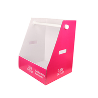 Boîte d'affichage PDQ en carton ondulé personnalisée pour produits de vente au détail