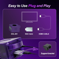Doubleur de ligne HD convertisseur numérique AV vers HD haute définition pour Nintendo Gamecube Console adaptateur NGC accessoires de jeu rétro