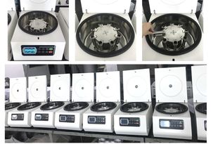 Centrífuga Clínica e de Laboratório de Baixa Velocidade 4000rpm 4/6x50ml 12x10ml Leve - Product Image 3