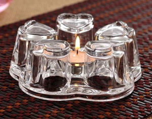 Tetera de vidrio con soporte de vela, resistente al calor, alta borosilicato, para café y té - Product Image 5