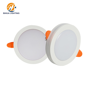 <span class=keywords><strong>Bihua</strong></span> แผงไฟ LED กลม LED แบบฝังขนาดรูปรับขนาดได้, ฝาครอบอลูมิเนียม PS 9W 18W 24W 36W - Product Image 2