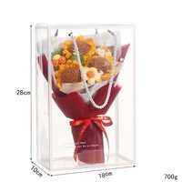Vente en gros usine : Bouquet de tournesols artificiels en peluche faits main, petit cadeau créatif pour la Fête des Mères et Thanksgiving