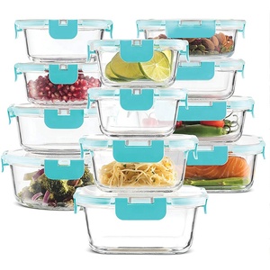 Bộ Hộp Đựng Thực Phẩm Bằng Thủy Tinh 24 Chiếc, Hộp Đựng Đồ Ăn Trưa Chuẩn Bị Bữa Ăn Bằng Thủy Tinh - Product Image 6