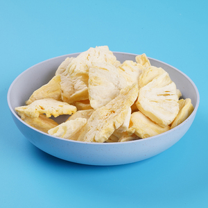 شرائح فواكه مجففة بدون سكر مضاف شرائح وجبات خفيفة منخفضة السعرات الحرارية مذاق حلو أناناس جاف حافظة خالية من التجميد أناناس مجفف - Product Image 1