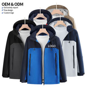 Chaqueta Deportiva Impermeable Personalizada para Hombre, Cortavientos Delgada de Invierno, con Logotipo - Product Image 3
