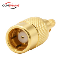 Conector SMB-C-K-1.5 de Precisión de 75 Ohmios, Tipo Jack Hembra, Chapado en Oro, para Cable RG179, Transmisión de Video HD-SDI de CC-2GHz, Clasificación IP67