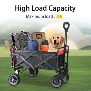 Customize Logo EC22 240L Remote Control Foldable Electric Wagon Cart 2000MAH 16.8V Camping &amp; Shopping <strong>Trolley</strong> with Storage Tools - Product Image 2