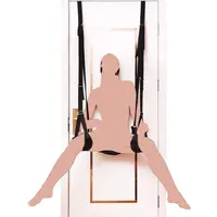 סקסי נדנדה חגורת דלת ערכת עבדים שעבוד ערכת עם Ajustable רצועות ספינינג מין נדנדה צעצועי קלע