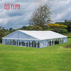 Tente de réception climatisée en aluminium de 15m x 20m, design simple, grande capacité (300 places) avec doublure - Product Image 3