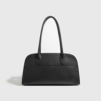 Bolso tote de cuero genuino de dos capas para mujer, de gran capacidad, para ir al trabajo, con cremallera oculta, muy vendido.