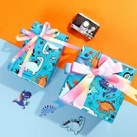 Papier d'emballage cadeau pour enfants 50x70cm, papier de soie pour emballage de jouets de dessin animé DIY, papier d'emballage pour vêtements