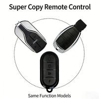 Control Remoto Inalámbrico de Plástico de Doble Frecuencia 433.92/315 MHz, 4 Botones, Alcance de 30 m, para Automatización del Hogar, Puerta de Garaje, Alarma