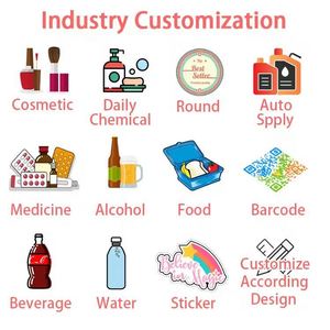 High Grade Printing Bottle Vial <b>Sticker</b> <b>Logo</b> Custom Perfume Cosmetic Packaging Labels - Product Image 6