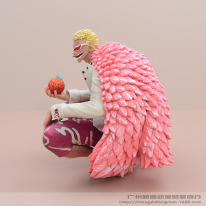 ใหม่16ซม. 1ชิ้นตัวการ์ตูน donquijote <span class=keywords><strong>doflamingo</strong></span> อะนิเมะแอคชั่นฟิกเกอร์ PVC โมเดลของตกแต่งห้อง - Product Image 2