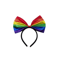 Ensemble d'accessoires de costume de fête arc-en-ciel avec lunettes de soleil, nœud papillon et jupe tutu pour adultes, carnaval