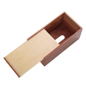 Wooden Tissue <b>Box</b> 23x12x10 Cm <b>Pine</b> Material For Living Room Bedroom Use - Product Image 2
