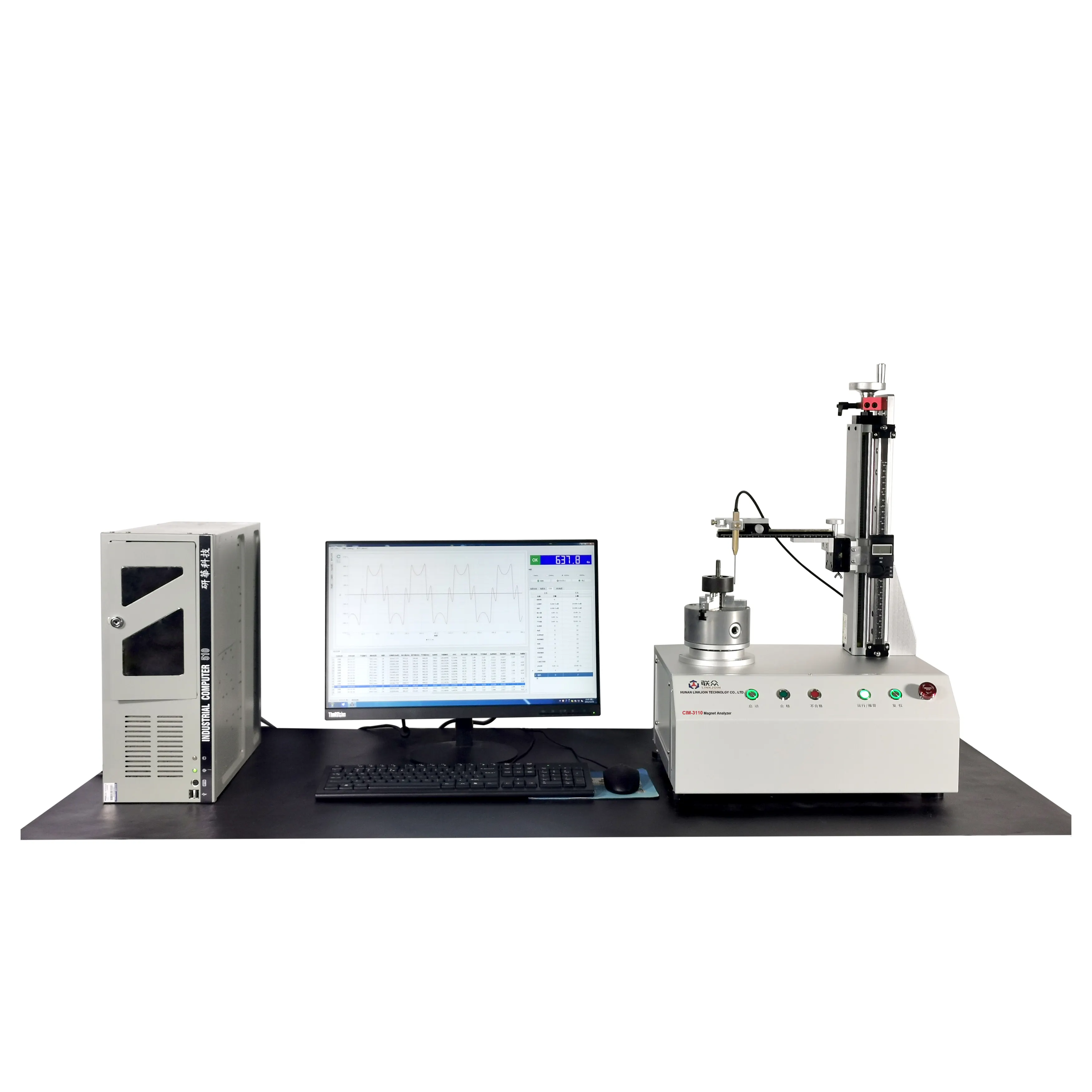 LINKJOIN CIM-3110RMT Magnet Analyzer three linear movements magnet field testing magnet analyzer trade assurance supplier