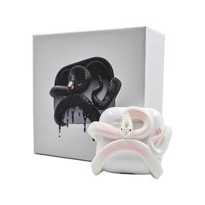 Funda Protectora para Auriculares de Alta Calidad, Diseño 3D Único, Hueca, con Revestimiento de Serpiente, Resistente a Golpes, para Airpods y Airpods Pro - Product Image 3