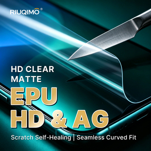 ฟิล์มกันรอยหน้าจอ EPU ไฮโดรเจล ซ่อมแซมตัวเองได้ HD ใสแบบด้าน ป้องกันรอยขีดข่วน โค้งมน ครอบคลุมเต็มจอ <span class=keywords><strong>ราคา</strong></span>ขายส่งจำนวนมาก - Product Image 2